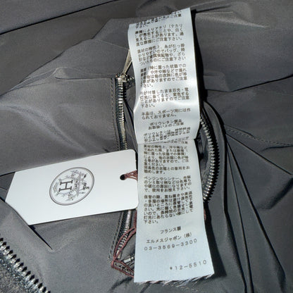 HERMÈS Cashmere 100% Bomber Zip Vest Size M