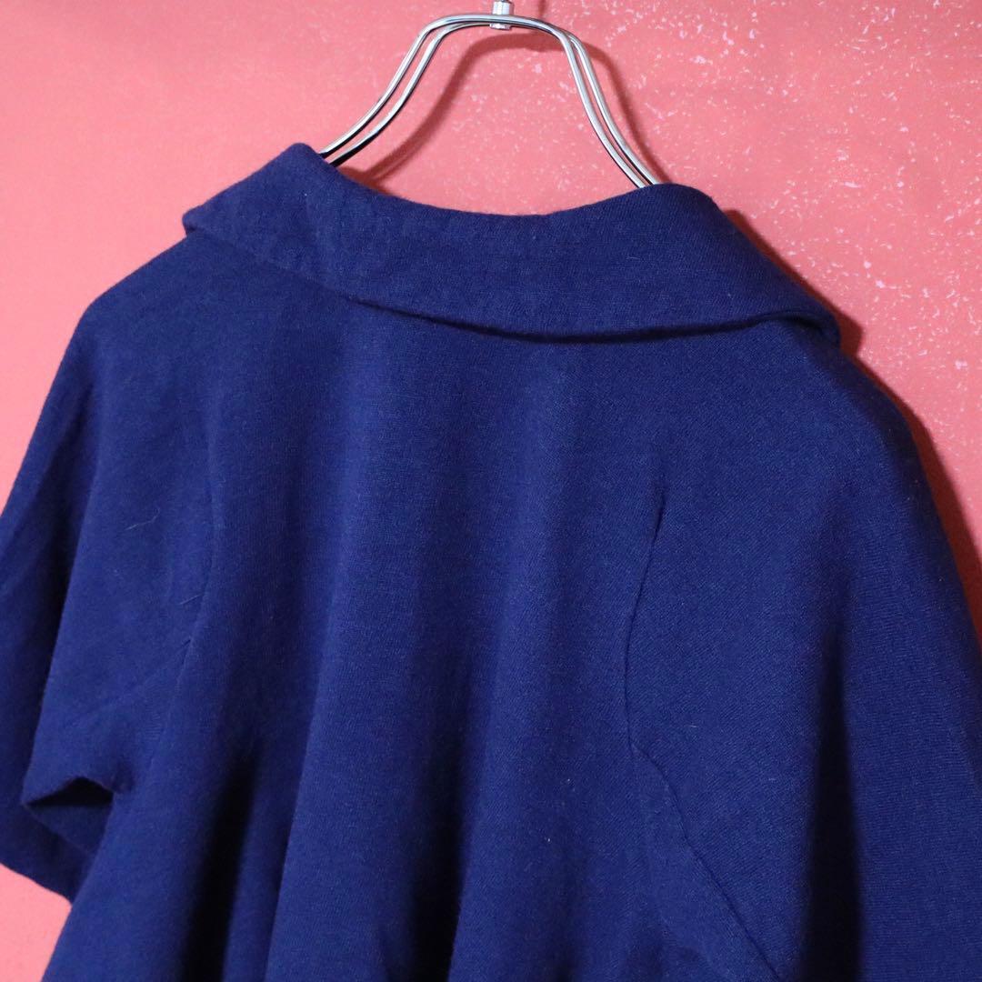 Comme des Garcons 03AW Cashmere Blend Asymmetric Polo Size M