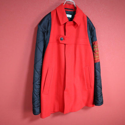 Dries Van Noten 17AW Golden Fox Sleeve Panel Coat Size M