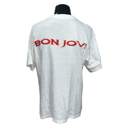 Bon Jovi THESE DAYS 90s Vintage T-Shirt Size XL
