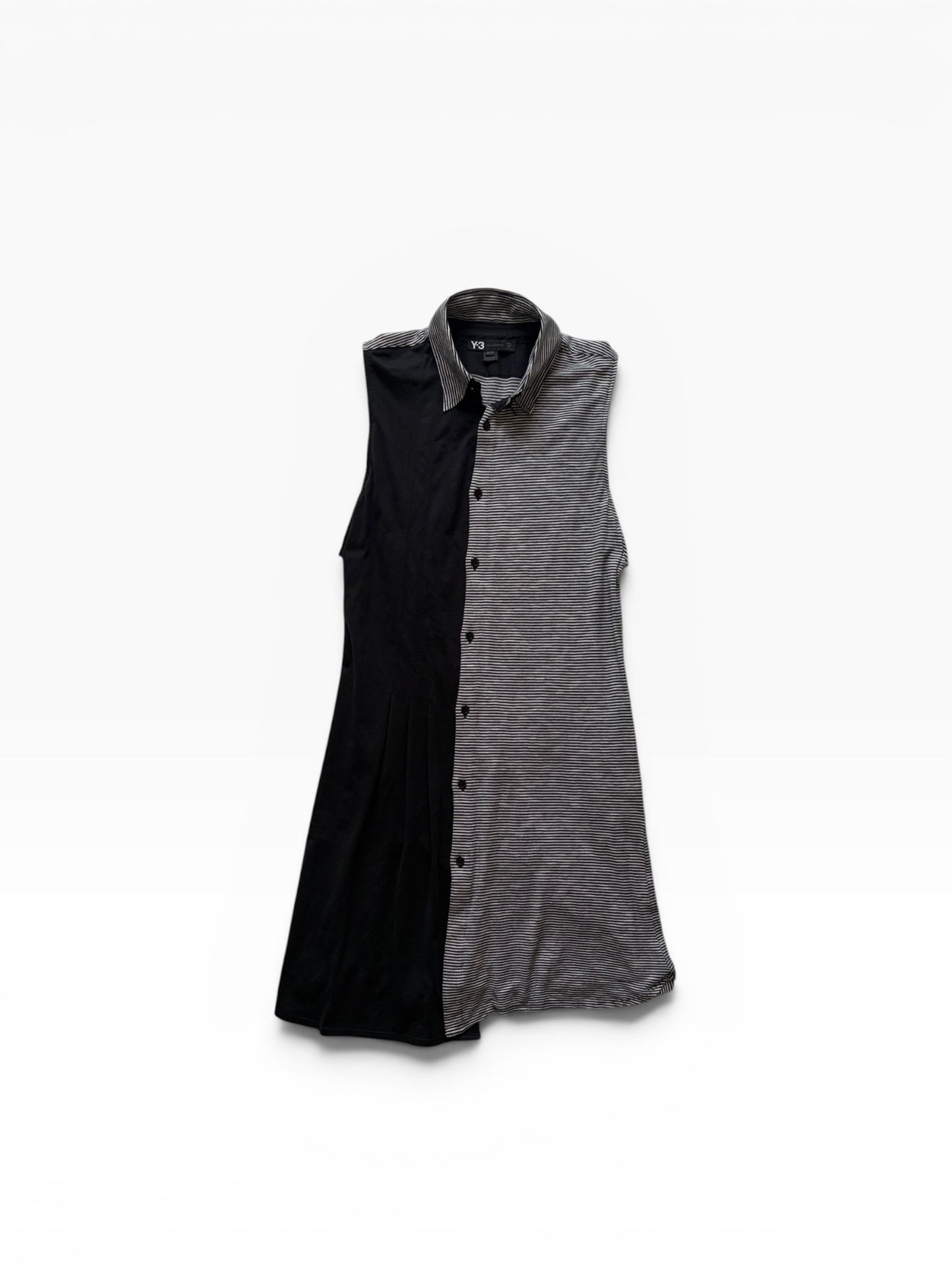 Yohji Yamamoto Y-3 Multi Zip Shoulder Sleeve Shirt Size S