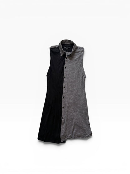 Yohji Yamamoto Y-3 Multi Zip Shoulder Sleeve Shirt Size S
