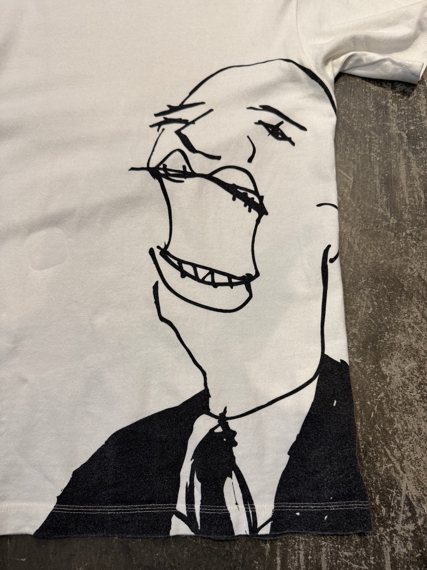 Undercover 02SS T-Shirt White Cotton Size M