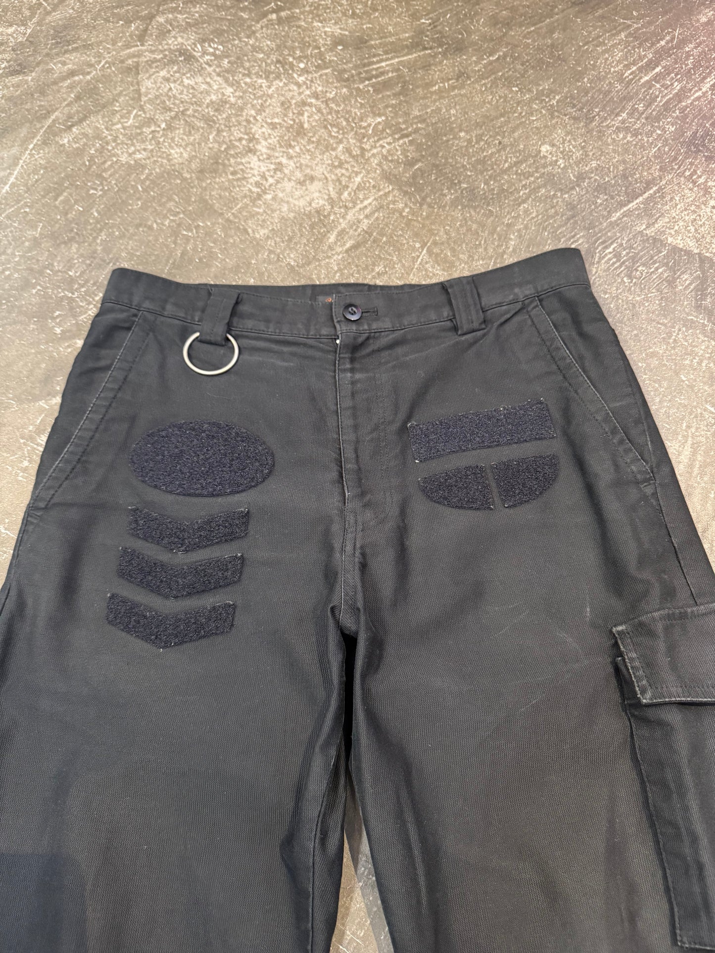 undercover 02AW Black Cotton Blend Pants Size M