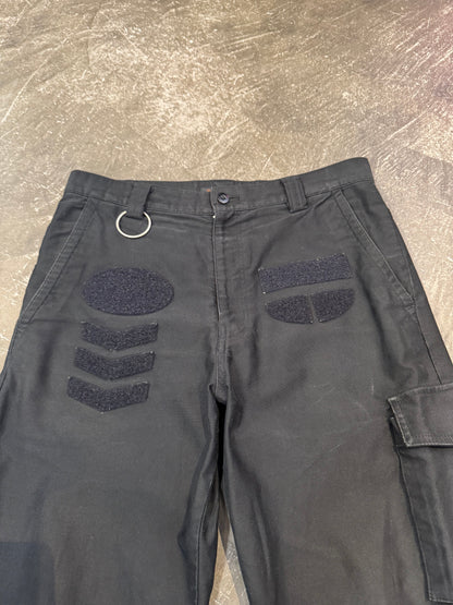 undercover 02AW Black Cotton Blend Pants Size M