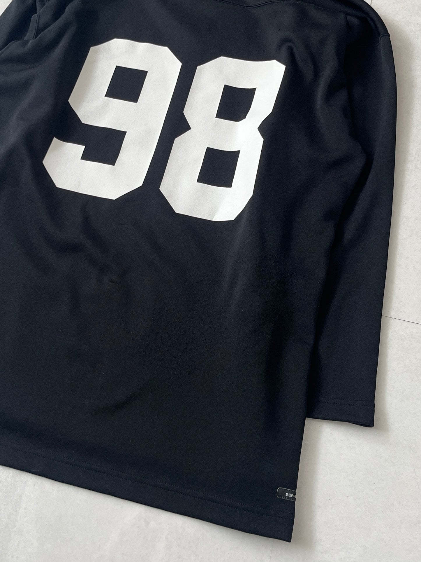 Sophnet. Black Number Long Sleeve Tee Size L