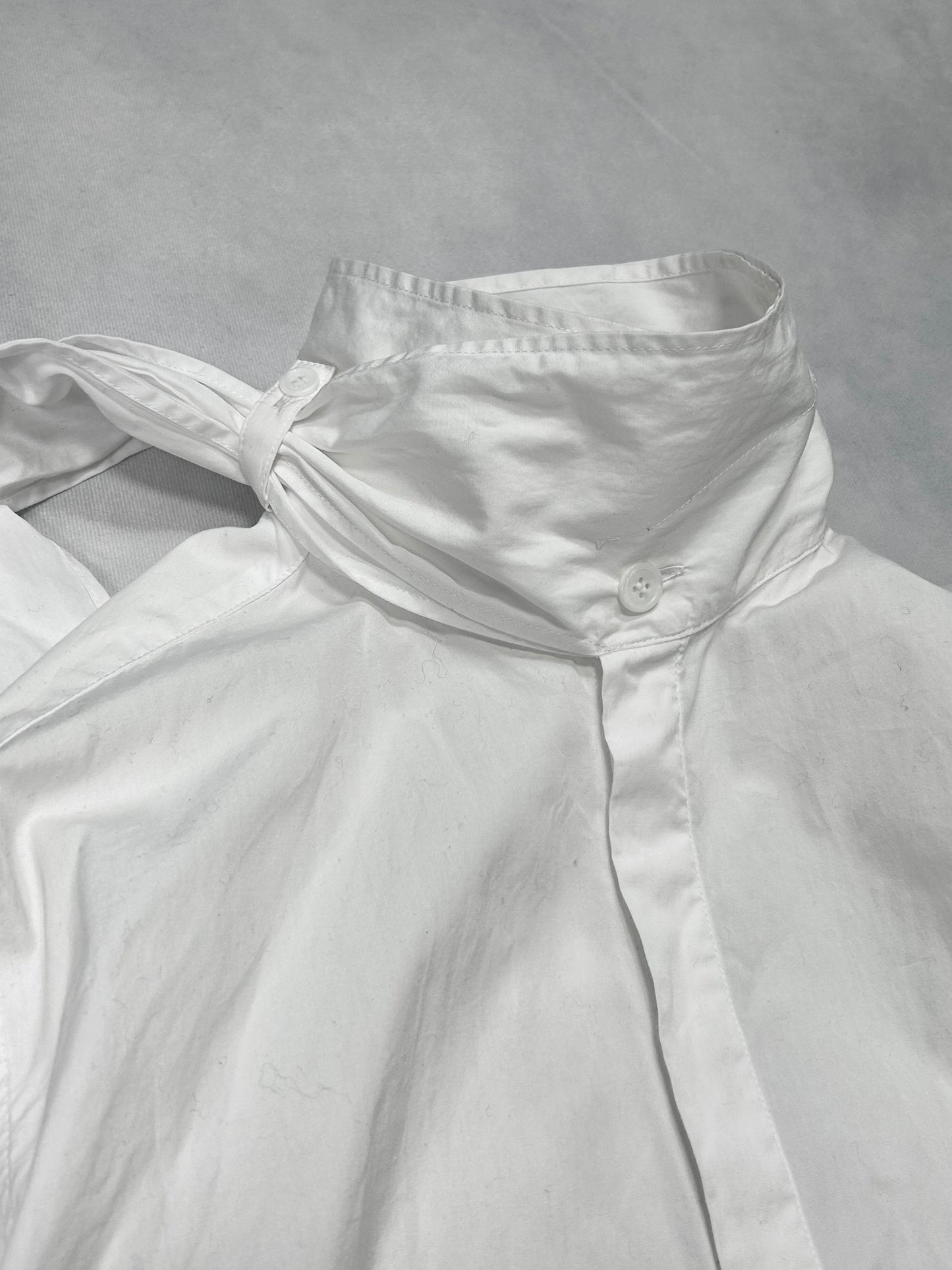 S'YTE Stole Collar Shirt White (SS18) Size 3