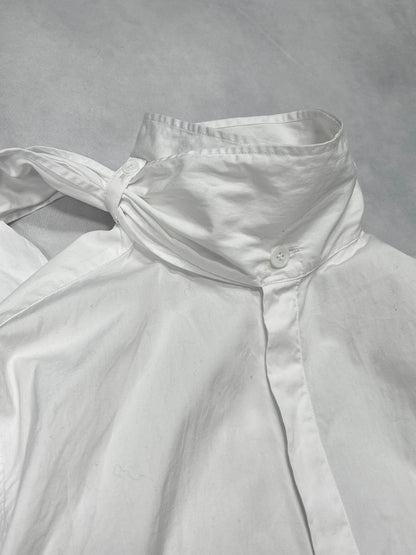 S'YTE Stole Collar Shirt White (SS18) Size 3