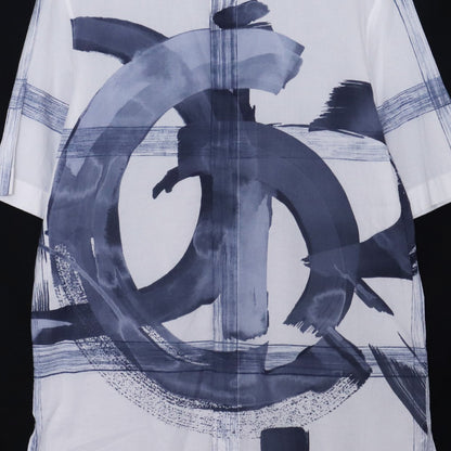 DIOR x Jack Kerouac Graffiti Shirt White/Blue Size 38