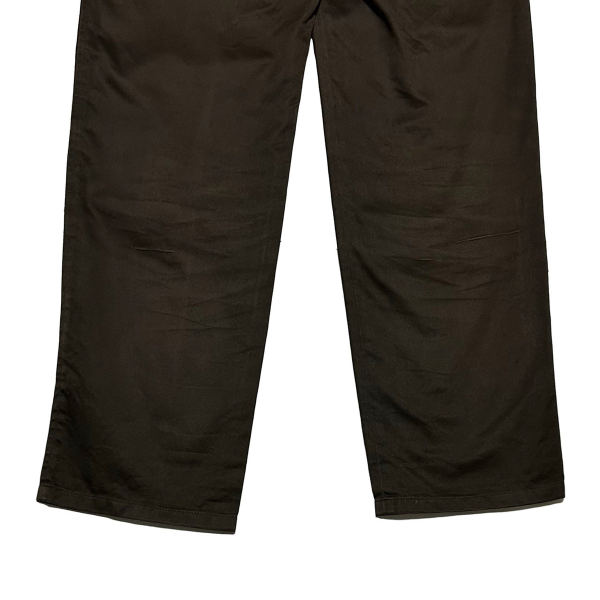COMME DES GARCONS HOMME SS03 Cotton Trousers Brown Size M