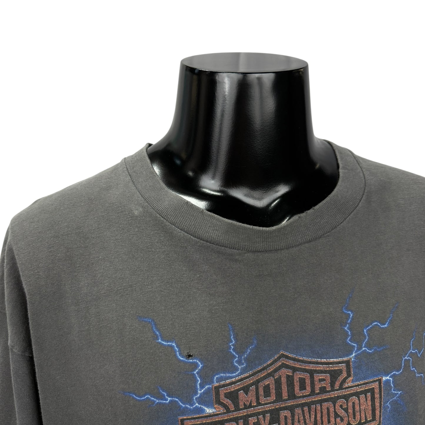 HARLEY-DAVIDSON 90s Gargoyle Lightning T-Shirt Size XL