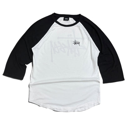 Stussy Raglan Sleeve T-Shirt Size M