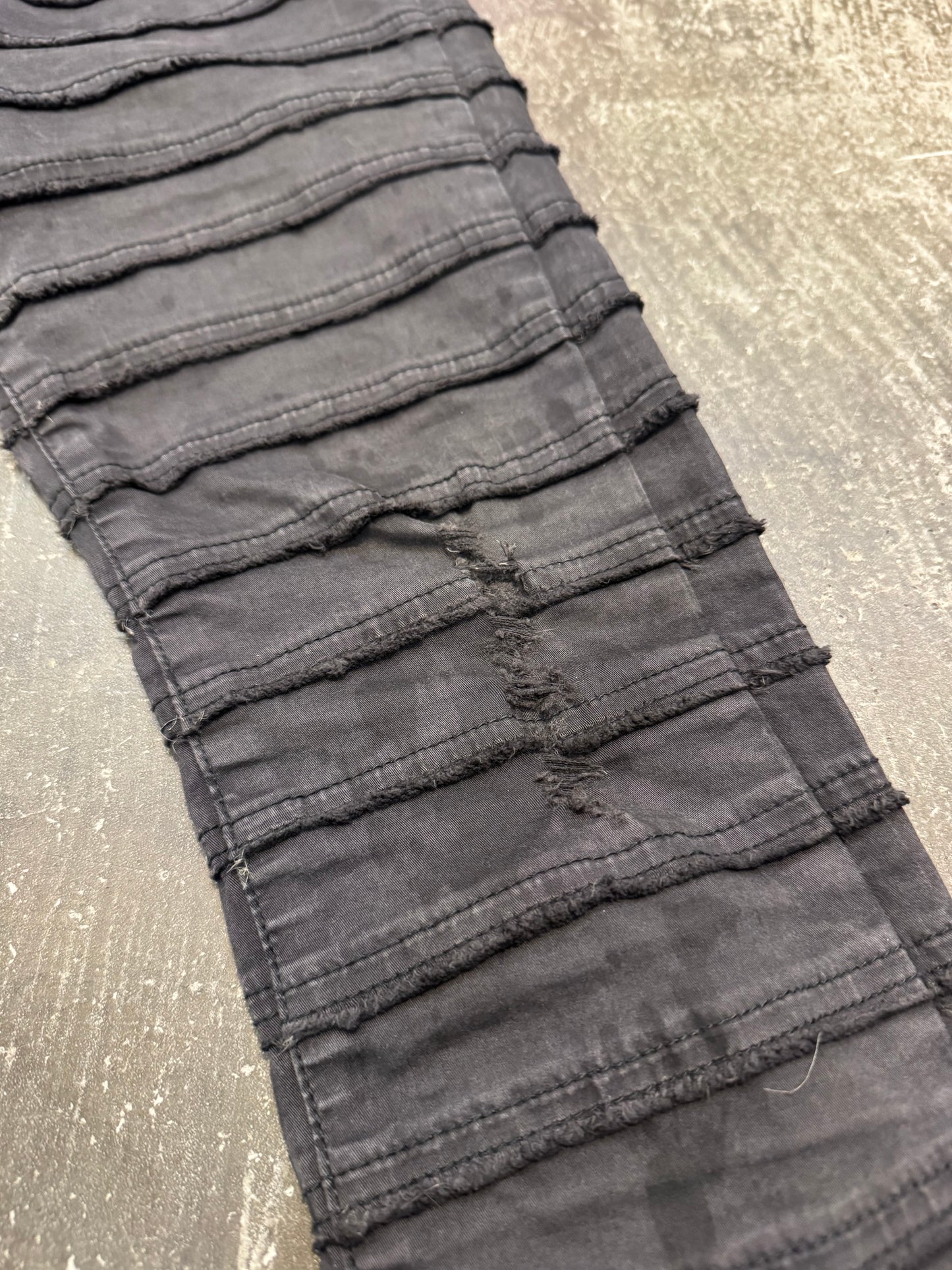 undercover 13AW Black Stretch Cotton Pants Size 1