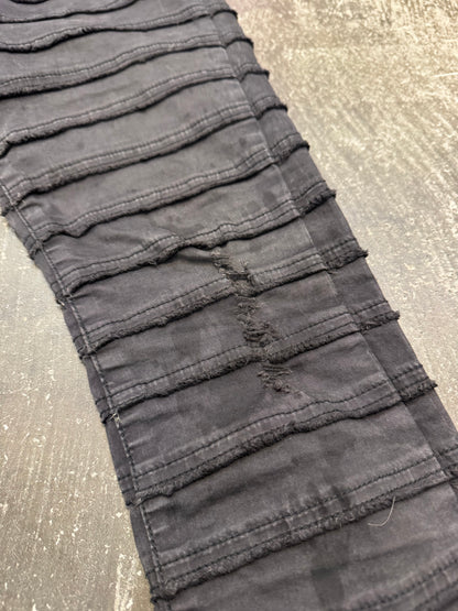 undercover 13AW Black Stretch Cotton Pants Size 1