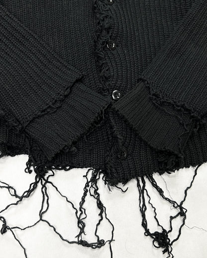 The Viridi-anne Asym Deconstructed Cardigan Size 48