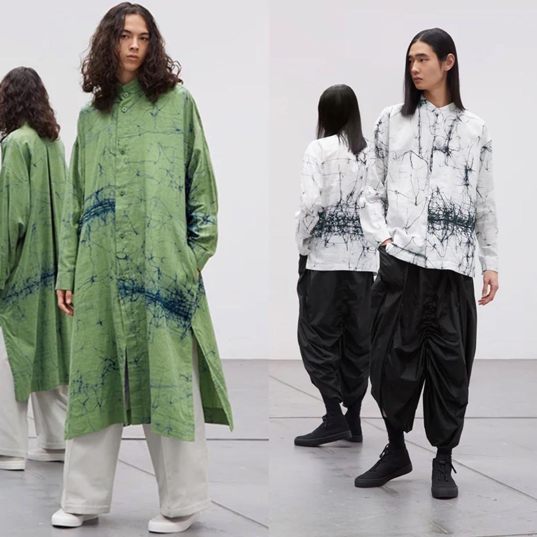 IM MEN 24SS Roketsu Dye Stand Collar Cotton Coat Size 2