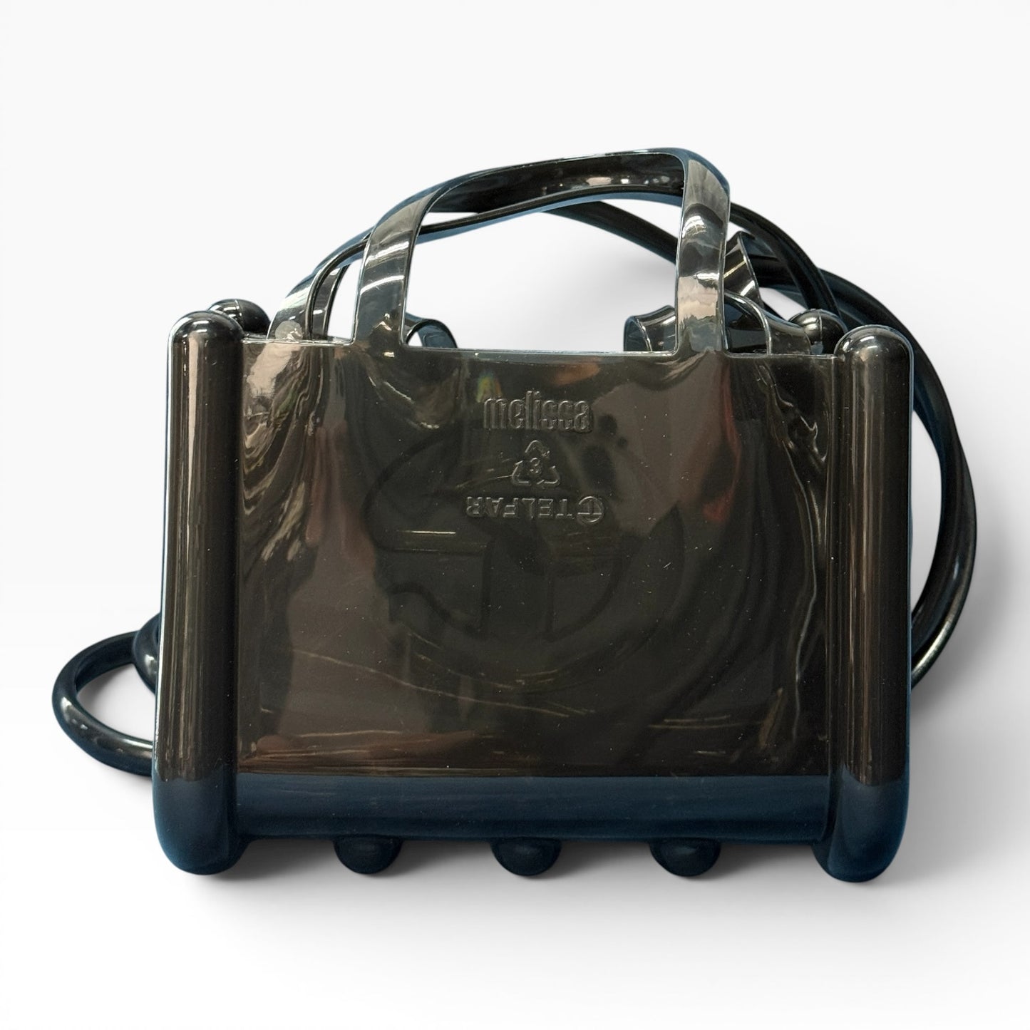 MELISSA x TELFAR TC Logo Mini Jelly Shopper Size ONE SIZE