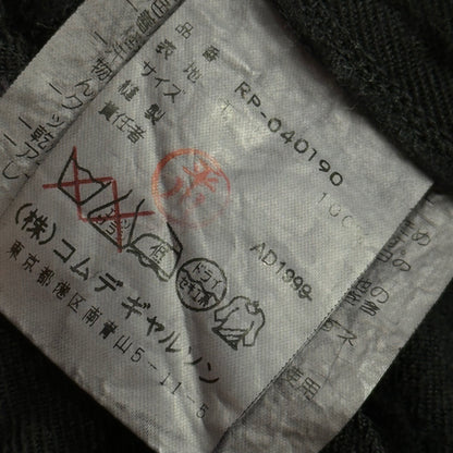 robe de chambre COMME des GARCONS 99AW Pants Black Size FREE