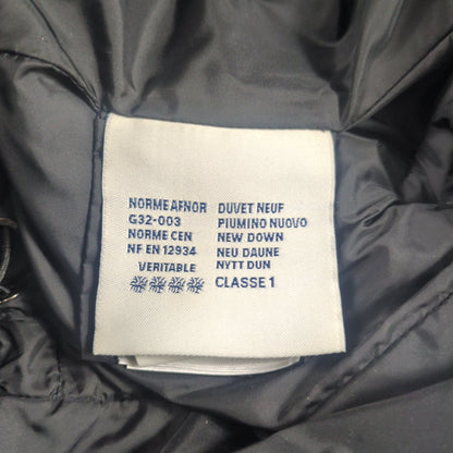 Moncler SAISSAC GIUBBOTTO Black Hooded Down Coat Size 00