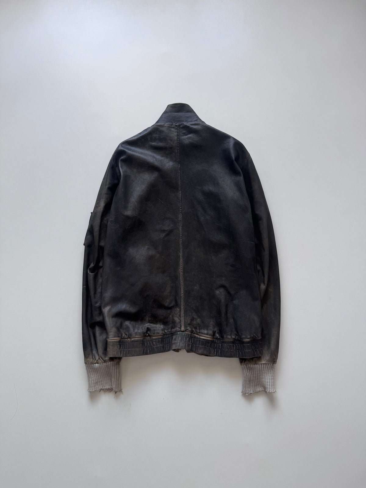 GIORGIO BRATO Leather Jacket Black