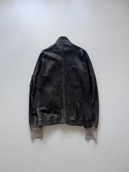 GIORGIO BRATO Leather Jacket Black