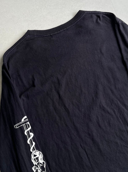 Undercover John Undercover Black Sleeve Henley Size 2