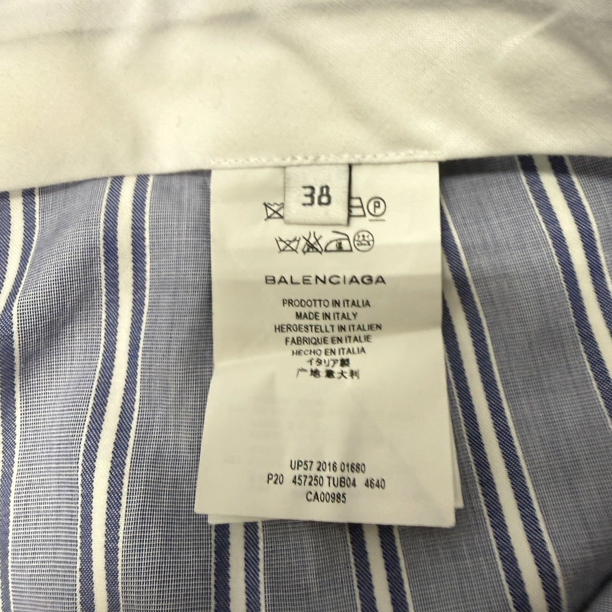 BALENCIAGA Striped Trousers Italy Made Size 38