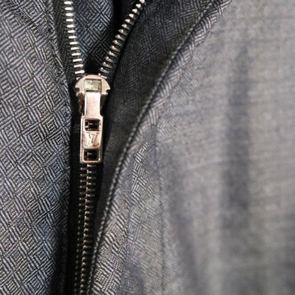 Louis Vuitton Dark Gray Cashmere Blend Hem Button Size 40