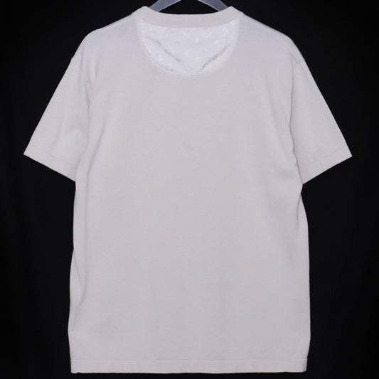 LOUIS VUITTON 25SS Monogram Nylon T-Shirt Ivory Size S