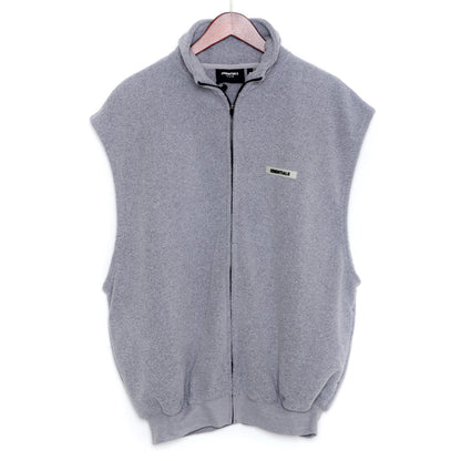 ESSENTIALS Bowler Vest Gray Size S