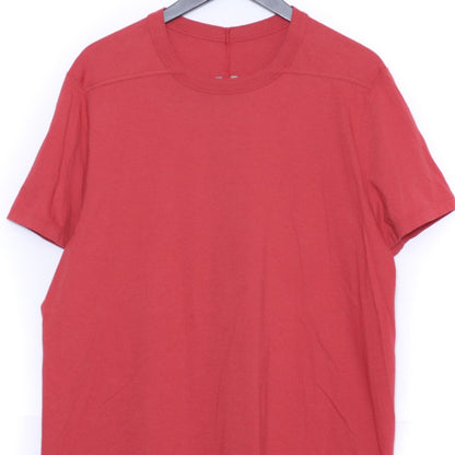 RICK OWENS 21AW Short Level T-Shirt Red Size XXL
