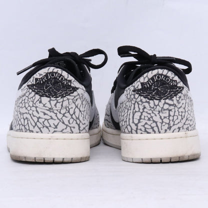 NIKE Air Jordan 1 Retro Low OG Cement Sneakers Size 28cm