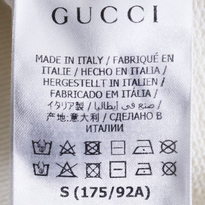 GUCCI x The North Face Logo Sweatshirt Beige Sweatshirt Size S