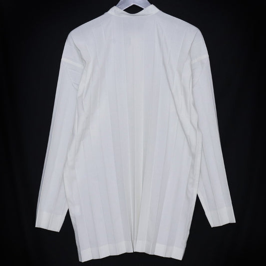 HOMME PLISSE ISSEY MIYAKE Edge Stand Shirt Green Size 2