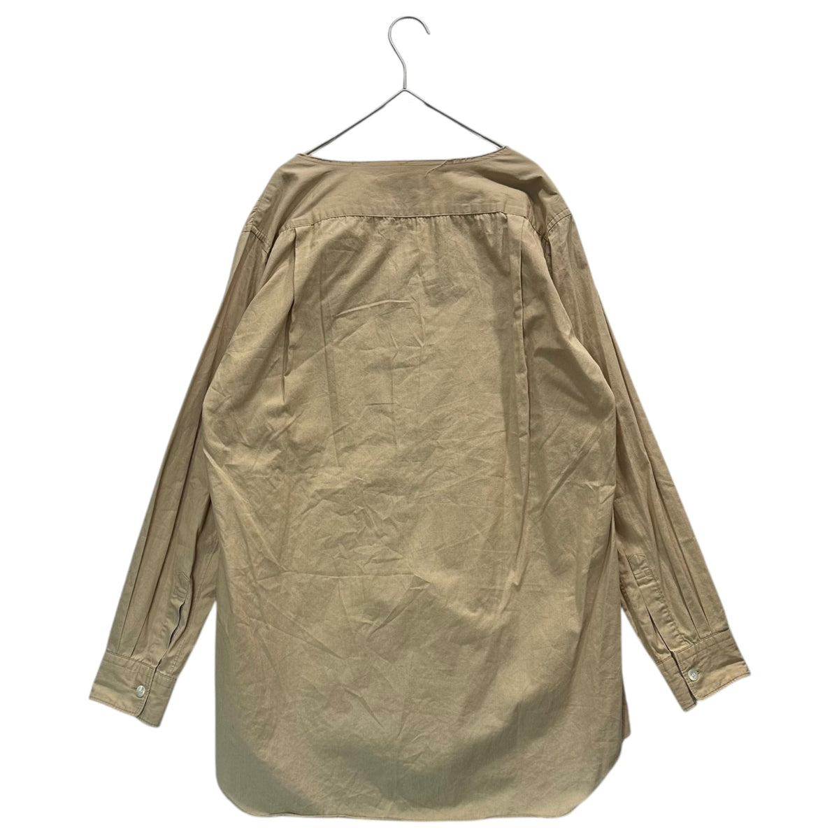 COMME des GARCONS HOMME PLUS 13AW Collarless Shirt Size S