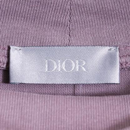 DIOR HOMM Purple Logo Mock Neck Long Sleeve T-Shirt Size XL