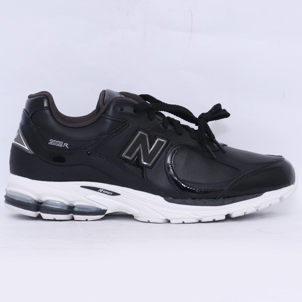 NEW BALANCE 2002R Leather Pack Sneakers Black Size 28cm