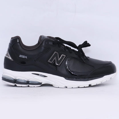 NEW BALANCE 2002R Leather Pack Sneakers Black Size 28cm