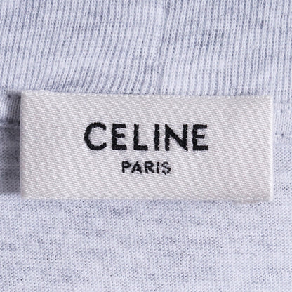 Celine 25AW Regular Cotton Jersey T-Shirt Gray Size M