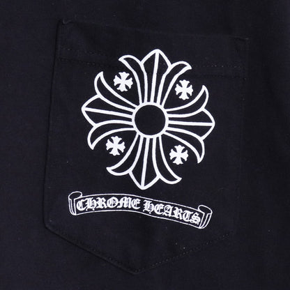 CHROME HEARTS Old Back CH Plus Logo T-Shirt Black Size M