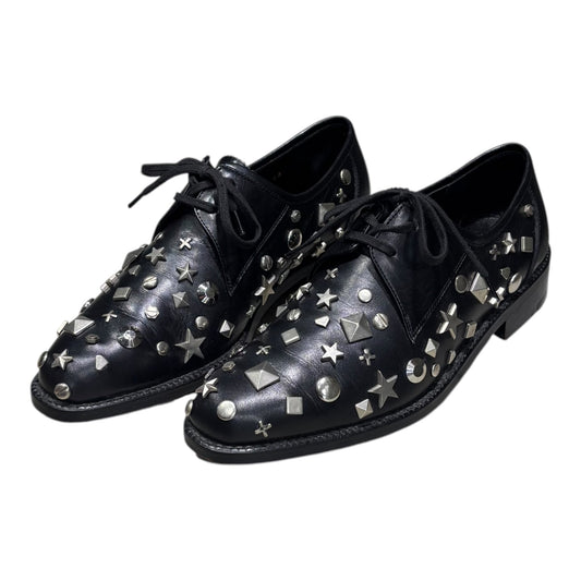 Mixed-Stud Leather Shoes x COMME des GARCONS Mixed-Stud Sneakers Black Size 22CM