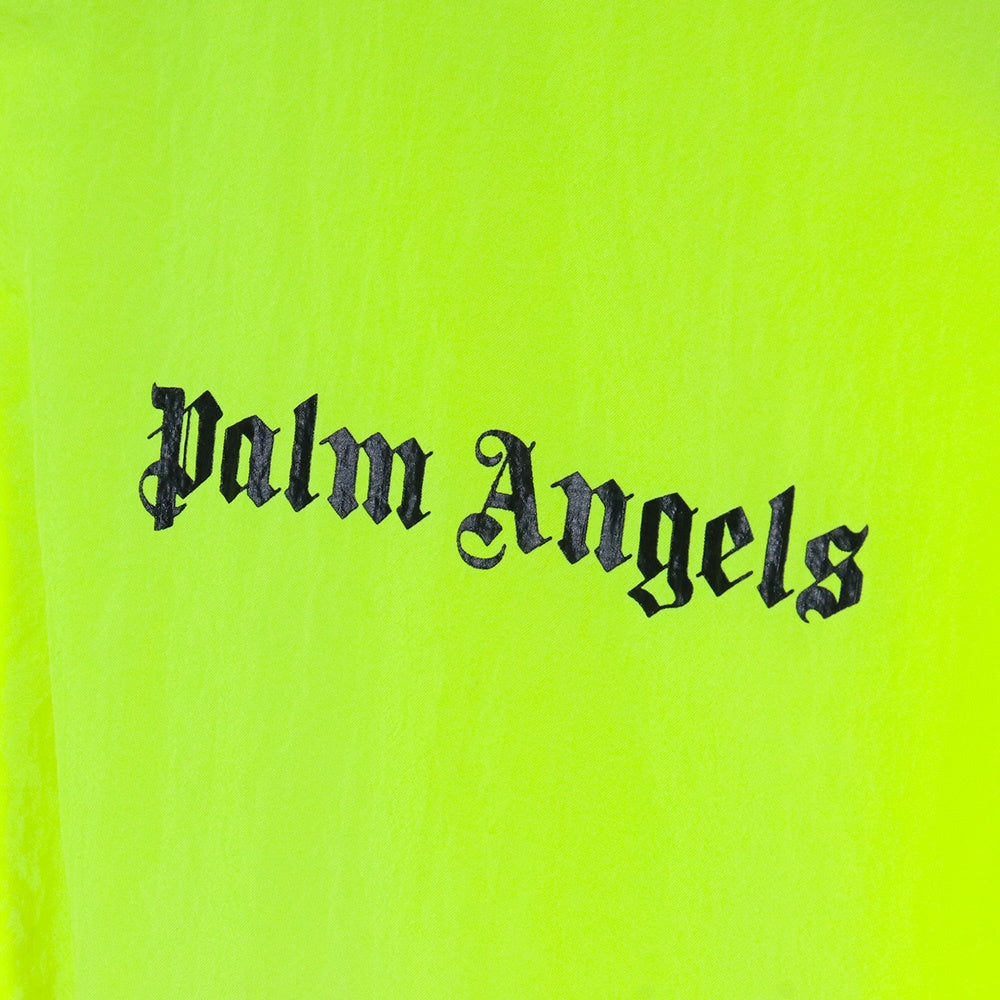 PALM ANGELS Loose Fit Armline Track Jacket Yellow Size M