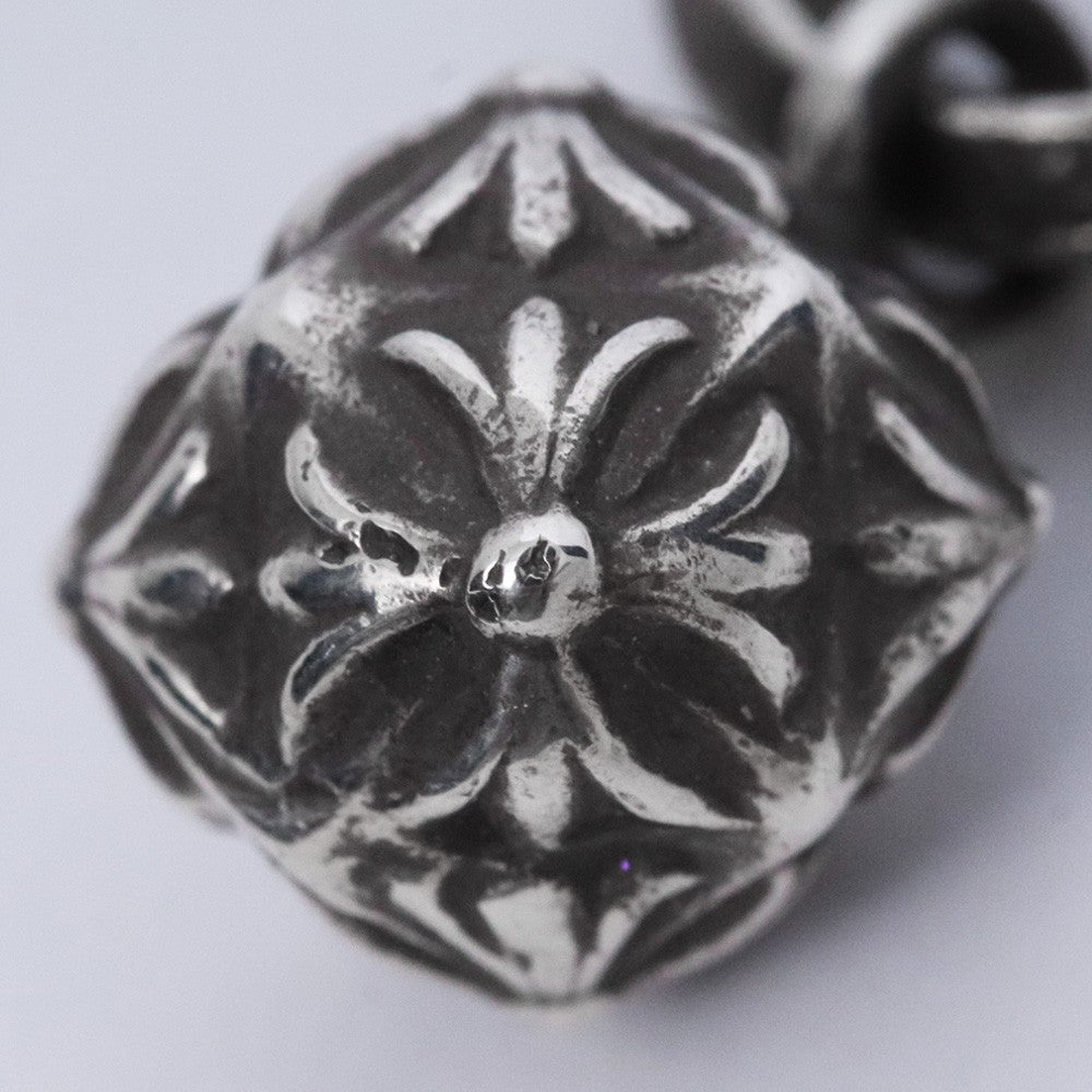 CHROME HEARTS PYRAMID PLUS BALL Charm Silver Size F