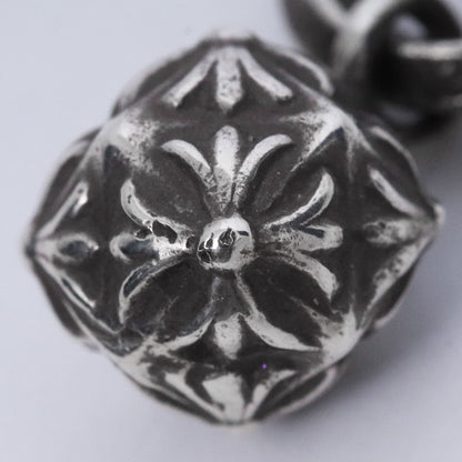 CHROME HEARTS PYRAMID PLUS BALL Charm Silver Size F