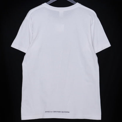 CHROME HEARTS FOTI Skull Horseshoe T-Shirt White Size M