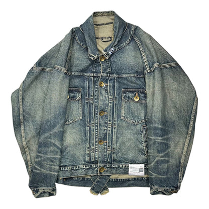 Maison MIHARA YASUHIRO 23SS Open Denim Jacket Size 46