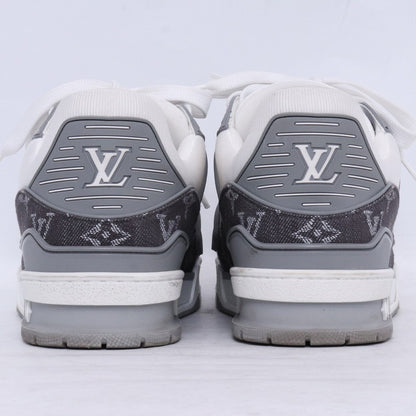 Louis Vuitton LV Trainer White Grey Sneakers Size 5