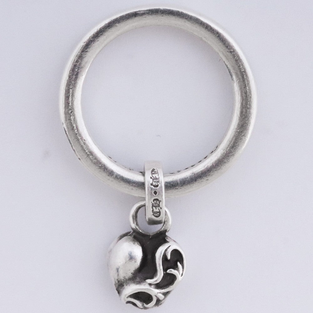 CHROME HEARTS NTFL W NTFL HEART Ring Silver Size ONE SIZE