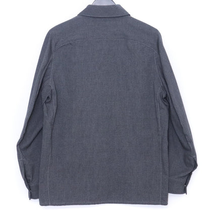 OPPOSE DUALITY 25AW Gray Panel Shirt Size 44