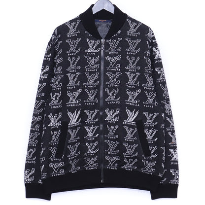 Louis Vuitton 21SS LV Cartoon Jacquard Zip Blouson Size L